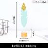 Ornamentos de Decoração para Casa Folha de Ginkgo Arte em Ferro Transfronteiriço, Artesanato em Metal de Nicho de Alto Nível para Mesa de Escritório Sala de Estar
