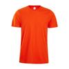 Camiseta Juvenil y Energética Colorking para Hombre de Algodón Peinado de Manga Corta, Color Puro, Cuello Redondo, Manga Media