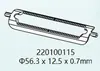 Las cuchillas de acero inoxidable para pelar se pueden tratar térmicamente con temple y se pueden usar para rebanar y cortar en tiras. El Material de Acero Inoxidable OEM es Duradero