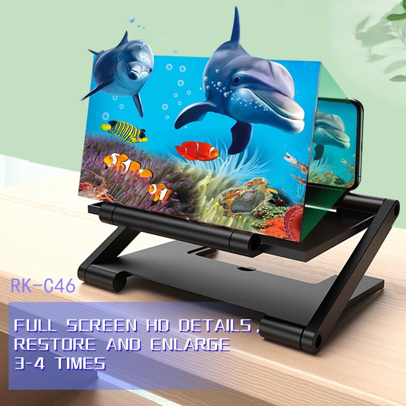 10 Inch Screen Magnifier Smartphone Eye Protection Video Amplifier Enlarged 3D Phone Screen Magnifier OEM Tempered Glass CN;GUA