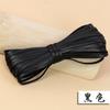 Botones de Hebilla Cheongsam Tejidos a Mano con Hilo Oscuro Tiras de Tela para Producción DIY Material de Hilo de Algodón Accesorios Decorativos para Camisa
