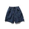 FORN3 2024 Verão Novo Japonês Na Moda Irregular Bolso Design Calças Casuais Shorts Retos