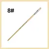 Set de Pinceles para Pintura al Óleo de Cerdas de Cerdo Transfronterizo con Mango de Madera, Pinceles Planos, Pinceles para Gouache, Pinceles para Acrílico y Pinceles Artísticos Especializados
