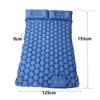 Cojín inflable exterior doble para pies súper ligero cama inflable camping al aire libre colchoneta gruesa para dormir colchoneta para dormir camping