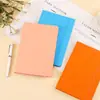 Diário de Papelaria Estudantil de Cor Sólida, Caderno Mini Simples para Escritório, Caderno com Encadernação em Fita, Personalizável