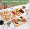 Tabla de Cortar, Crudo y Cocido, Tabla de Picar Doméstica Compacta, Barra de Verduras de Cocina, Juego de Cuatro Piezas, Clasificación de Alimentos, Corte y Recolección