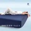 Lençol de Baixo com Elástico Deep Sleep pro3.0 de Algodão Tricotado Espesso Cobertura Completa Protetor de Colchão Cor Sólida Roupa de Cama de Hotel Conjunto de Três Peças