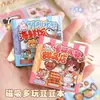 Libro de Pegatinas Magnéticas Multi-Juego Botika: Muestra Tu Delicioso Mundo - Libro de Pegatinas para Niños, Libro Portátil de Dibujos Animados Lindos