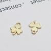 Minimalista cara sonriente ramo estrellas Trébol aleación colgante diy Joyería Hecha a Mano pendientes llavero accesorios material