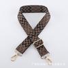 Correa de bolso de alta venta con patrón de ondas de 3.8 cm de ancho, accesorios para bolso cruzado de mujer, correa de hombro cruzada, cinturón de extensión de reducción de carga, reemplazo