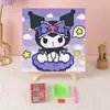 Nuevo pintura de diamantes diamante completo Dios Original animación de dibujos animados diy hecho a mano rompecabezas infantil punto de diamante punto de cruz juguete generación cabello