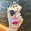 Chaveiro Original do Shin-Chan Fofo Cabeçudo Transfronteiriço Pingente de Mochila Casal Melhor Amigo Decoração de Bolsa Presente Comércio Exterior