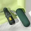 Sombrilla de cápsula con 50% de descuento, protección UV, sombrilla para estudiantes mujeres, versión coreana, doble uso para sol y lluvia, plegado automático
