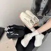 2026 Nuevos Zapatos de Entrenamiento Alemanes Zapatos de Mujer Primavera y Otoño Retro Zapatos Forrest Gump Suela Plana Suela Suave Zapatos Deportivos Casuales Versátiles Zapatos Blancos Pequeños