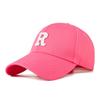 Gorra de Béisbol Bordada con Letras Coreanas para Primavera y Verano 2025 para Hombres y Mujeres, Visera Deportiva y Protección Solar, Gorra de Pesca de Moda con Visera