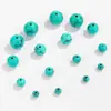 Cuentas Sueltas de Turquesa Sintética Accesorios para Joyería DIY Cuentas Redondas Estrella y Luna Accesorios de Bodhi Pulsera de Porcelana de Alta Densidad Venta al por Mayor