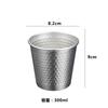 Vaso de Agua de Acero Inoxidable 304 Estilo Coreano Vaso de Cerveza Taza de Té de Restaurante Taza para Bebidas Frías Taza de Café Portátil para Acampada y Viajes al Aire Libre