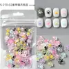 Accesorios Transfronterizos para Uñas Nuevas, Huellas de Patas de Animales Lindas, Bolsa Mixta de Decoraciones 3D para Uñas al por Mayor