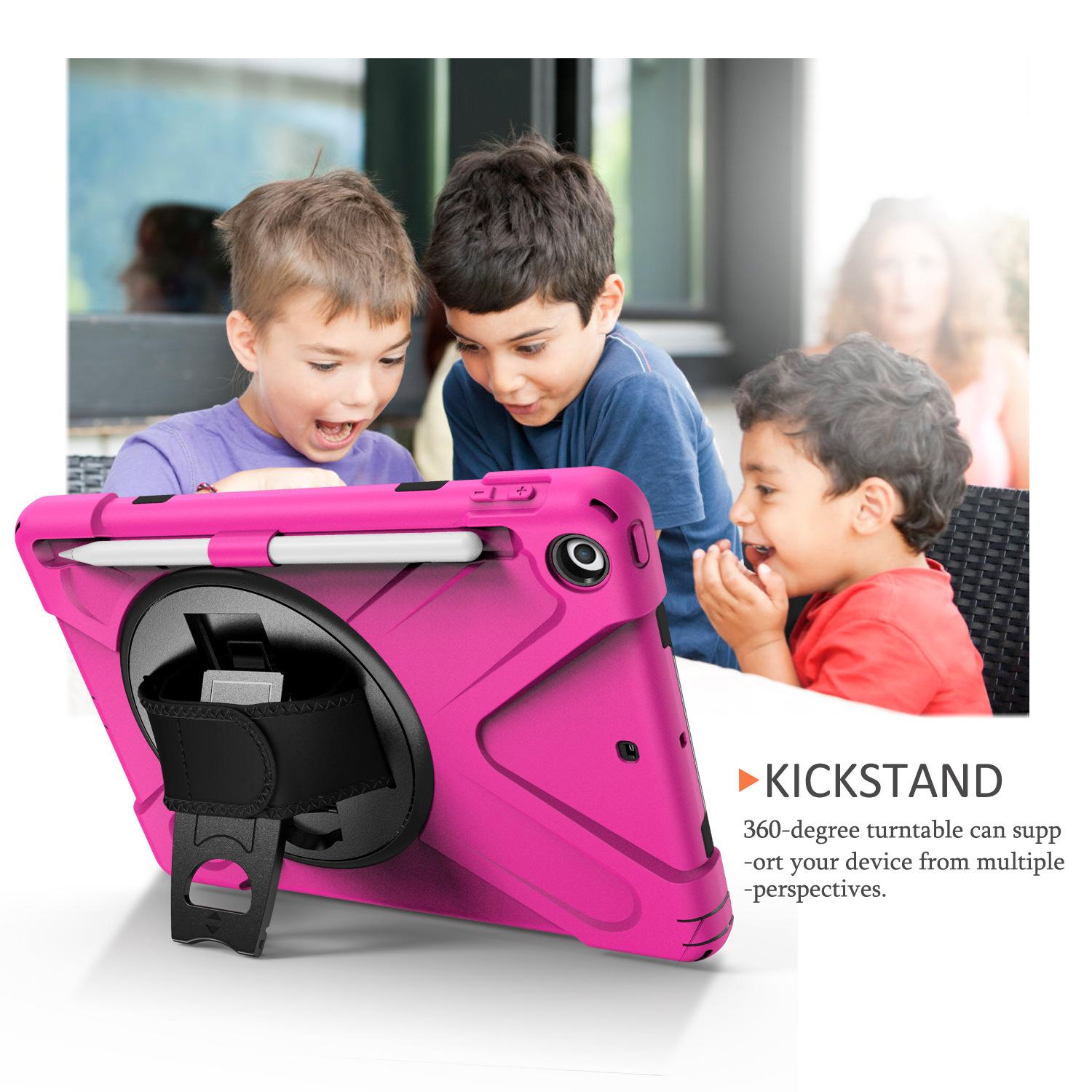 ipad 2017 带笔玫红色支架展示图 副本.jpg