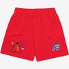 Pantalones cortos de baloncesto americanos de marca de moda de verano para fitness, running, secado rápido, transpirables, de malla para playa, hasta la rodilla.