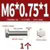 Tornillo Hexagonal Externo de Rosca Fina de Acero Inoxidable 304 M6M8M10M12M14M16M18M20*1/1.25/1.5