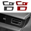Adecuado para Porsche Taycan 19-26, este es un juego completo de molduras interiores de fibra de carbono, que incluye panel de elevalunas de cristal y paneles decorativos