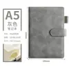 Cuaderno A5 Personalizado Libro de Registro de Reuniones Sencillo para Oficina de Negocios Cuaderno Engrosado con Hebilla que Se Puede Imprimir con Logo
