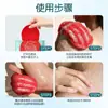 Toalla de Ducha Exfoliante Control de Grasa Qiyu Dora Diamante Rojo: Dile Adiós a la Rugosidad, Limpia con un Acabado Radiante y Suave, Toalla Exfoliante Portátil