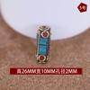 Contas soltas artesanais DIY estilo Nepal pingente de contas de cobre pingente de corrente para suéter pulseira estilo étnico acessórios de colar