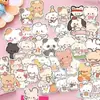 Al por mayor en stock 100 piezas de pegatinas de Stitch Dibujos animados Lindas pegatinas de Stitch Sin repetición Impermeables Autoadhesivas Manual