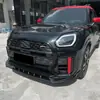 Adequado para Mini Countryman Jcw U25 2024+ Lábio Dianteiro, Spoiler Dianteiro, Pequena Modificação de Body Kit