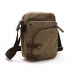 Venta Directa de Fábrica Bolso Cruzado para Hombre con Múltiples Compartimentos, Bolso de Lona Engrosado y Resistente al Desgaste, Gran Capacidad, Bolso de Hombro Portátil para Viajes
