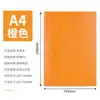 Cuaderno A5 Personalización Correa de Cuero Duro Cuaderno Negocio Transfronterizo Oficina Bloc de Notas PU Estudiante Diario Sencillo