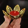 Candelabros de Aleación Adornos Productos Pequeños Transfronterizos Portavelas de Mantequilla Decoración Suministros Festivos Adornos del Festival de Primavera