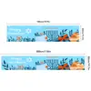 Amazon Transfronteiriço Novo Candelabro Hanukkah Judaico Banner Decoração de Jardim Suprimentos para Festa Tecido de Fundo