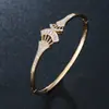 Moda coreana micro diamante Pulsera para mujer estudiante Aleación Joker pulsera cruzada pulsera personalizada al por mayor en stock