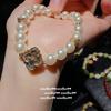 Método antiguo seda seda destello piedra ojo de tigre bestia devoradora de oro pulsera nuevos proverbios chinos bebé Buda ágata cuentas de la suerte pulsera