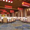 Proyecto de Hotel Cobertura Completa de Alfombra Impresa Lista para Usar Salón de Banquetes Vestíbulo Recepción Lobby Cobertura Completa Sala de Billar Área Grande
