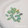 Taladro de garra de ojo de caballo serie gelatina moca garra única de cuatro ángulos accesorios de diamante de vidrio accesorios para vestido de novia ropa bolsa