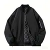 Cross2026 Otoño Xi Yin Amazon Moda Streetwear para Hombre Sencilla Holgada Chaqueta de Algodón Plus