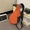 Bolsa de Peito para Esportes ao Ar Livre para Homens, Bolsa Transversal Cor Sólida Estilo Japonês para Mulheres, Bolsa para Celular Casual para Caminhada e Deslocamento, Bolsa de Ombro Versátil, Moderna