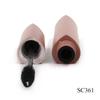 Fabricantes mayoristas de material de empaque para tubo de máscara de pestañas cosmética con forma de corazón, botella de plástico soplado vacía para líquido de crecimiento de pestañas