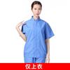 Conjunto Personalizado de Roupas de Trabalho de Verão com Manga Curta, Roupas de Trabalho para Fábrica de Alimentos, Processamento OEM, Conjunto de Roupas de Trabalho para Oficina de Fábrica Masculina