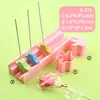 Serie de Piruletas Molde para Galletas con Patrón 3D Patrón de Botella para Dedos de Piruleta DIY Molde Creativo Nuevo