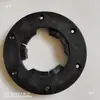 Cepillo de Disco para Fregadora de Piso Universal Accesorios de Disco de Aguja Hebilla Barredora Comercial Cepillo de Alambre de Acero Cepillo de Disco Redondo Portacepillos de Aguja para Piso