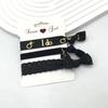 Cross-Border moda nova faixa de cabelo com nós mulheres cocar feito à mão todo o jogo com nós de borracha corda de cabeça combinação terno mulheres