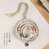 Pulsera de múltiples vueltas de semilla original de Bodhi Xingyue natural con cuentas mixtas pulsera de Bodhi Wenwan moda nacional retro artístico pulsera Wenwan