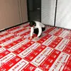 Filme Protetor de Piso em Estoque para Reforma, Adequado para Piso de Madeira e Instalação de Azulejos, Resistente ao Desgaste, à Umidade, com Algodão Adicionado e Espessura
