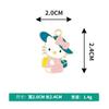 Accesorios de joyería de bricolaje, versión coreana de un solo colgante con patrón de gato de dibujos animados, gota de aceite, collar de aleación, pulsera, colgante, accesorios al por mayor