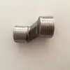 Reductor de Acero Inoxidable de 1/2 Pulgada de Rosca Interna a Rosca Externa, Adaptador de Rosca Recta, Accesorios de Tubería 201/304